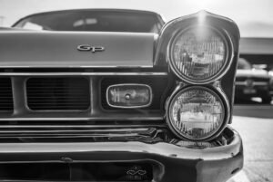 BW GTO Grille ClassicCar Macro