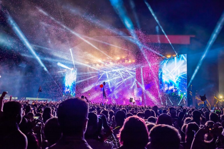 Bonnaroo Killers Concert Crowd Stage