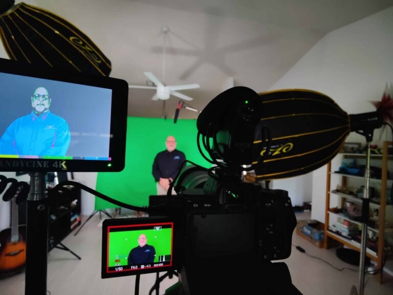 Behind The Scenes Green Screen Sarasota Videography Service Thru My Eyes Photography Florida