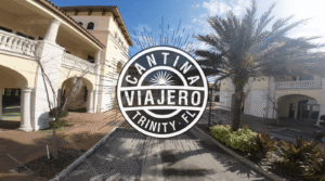 FPV DJI Global Drone Fly Through Restaurant Homepage Video Trinity Florida Cantina Viajero