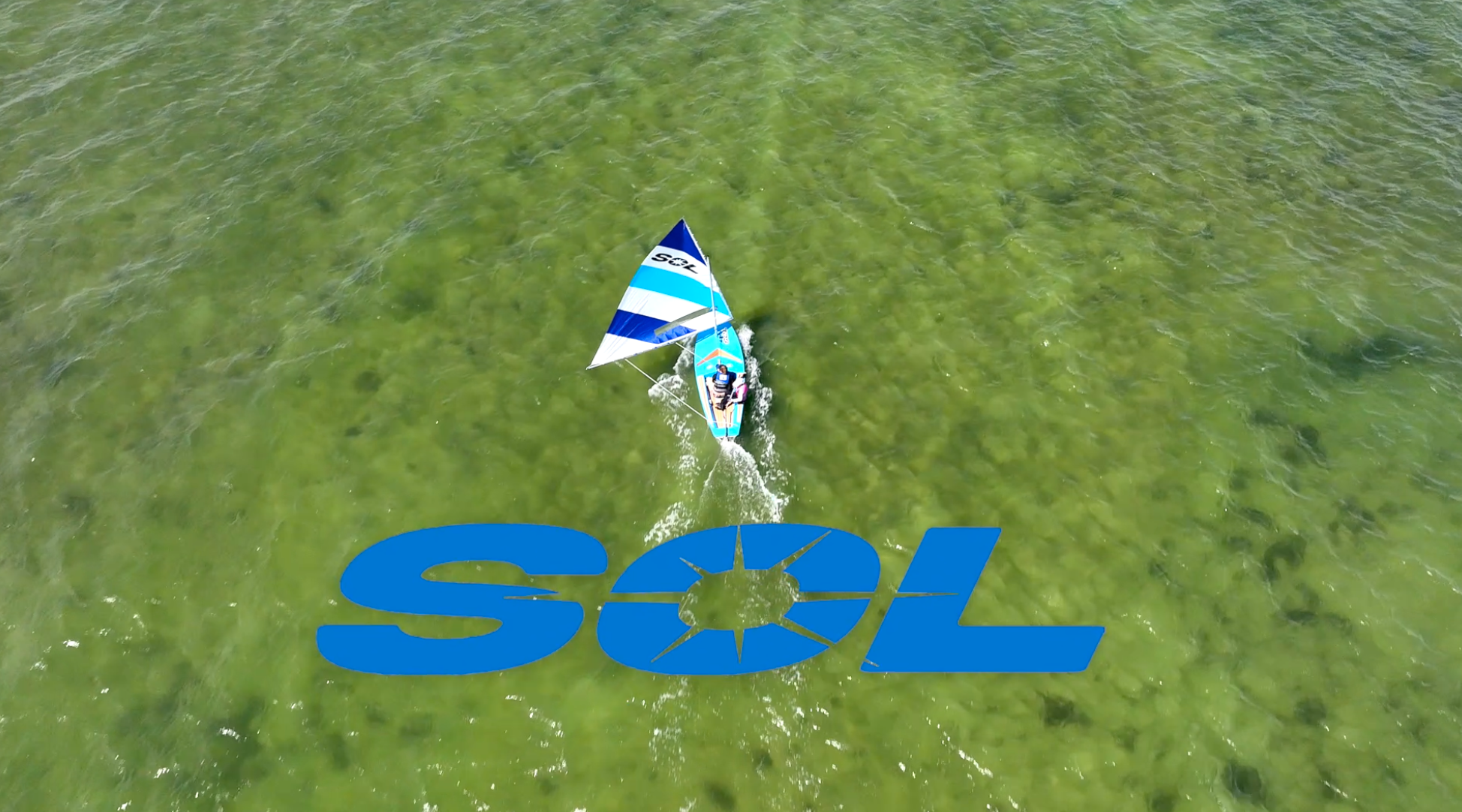Sol Sailboat Drone Footage Sarasota 1