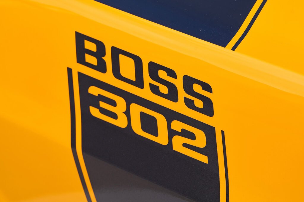 Classic Automotive Car Photographer Ford Mustang Boss 302 Detail Shot