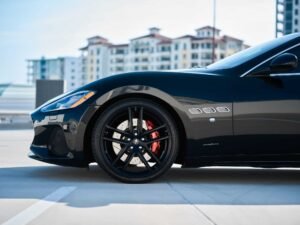 Sarasota Automotive Photographer Maserati Black GranTurismo Luxury Car