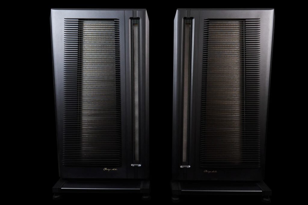 Studio Product Photography of High End Hifi Speakers