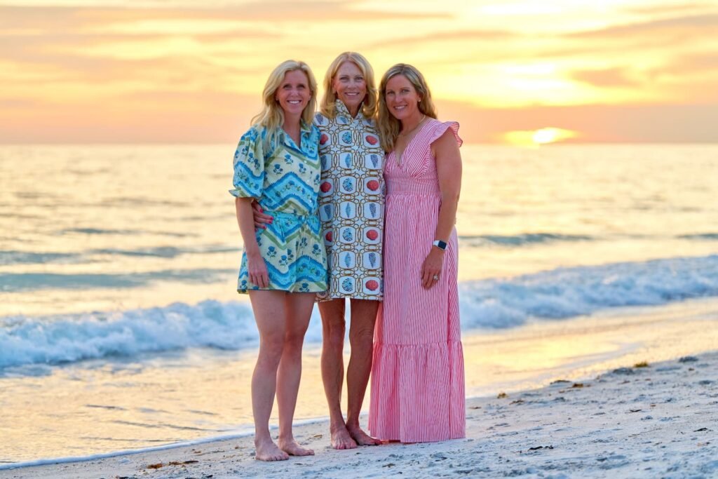 Family Sunset Portrait Photography Longboat Key Beach Memories Smiles