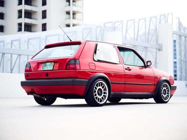 Automotive Photography 1991 Volkswagen GTI MK2 Sarasota1