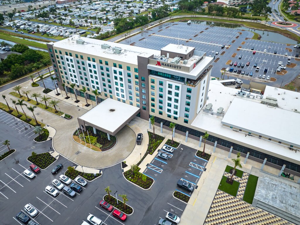 Commercial Hotel Photography Sarasota Florida Marriott Bradenton Aerial Drone