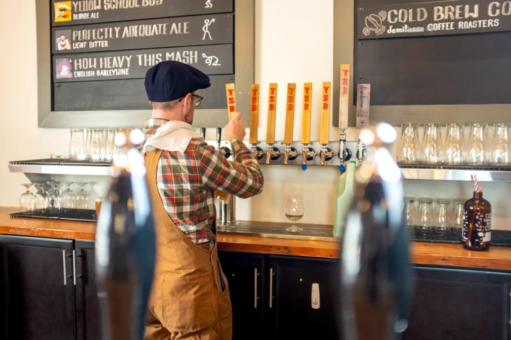 CraftChaser-Product-Photography-Sarasota Craft Beer Business Photography Commercial Lifestyle Man at Bar