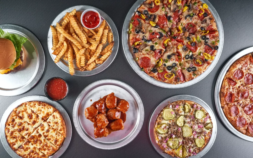 Restaurant Photography Pizza Store Sarasota Top Down