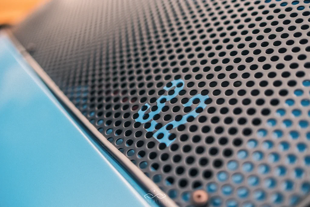 Porsche 911 Engine Cover Macro Photograph 3.2 Badge Classic Car