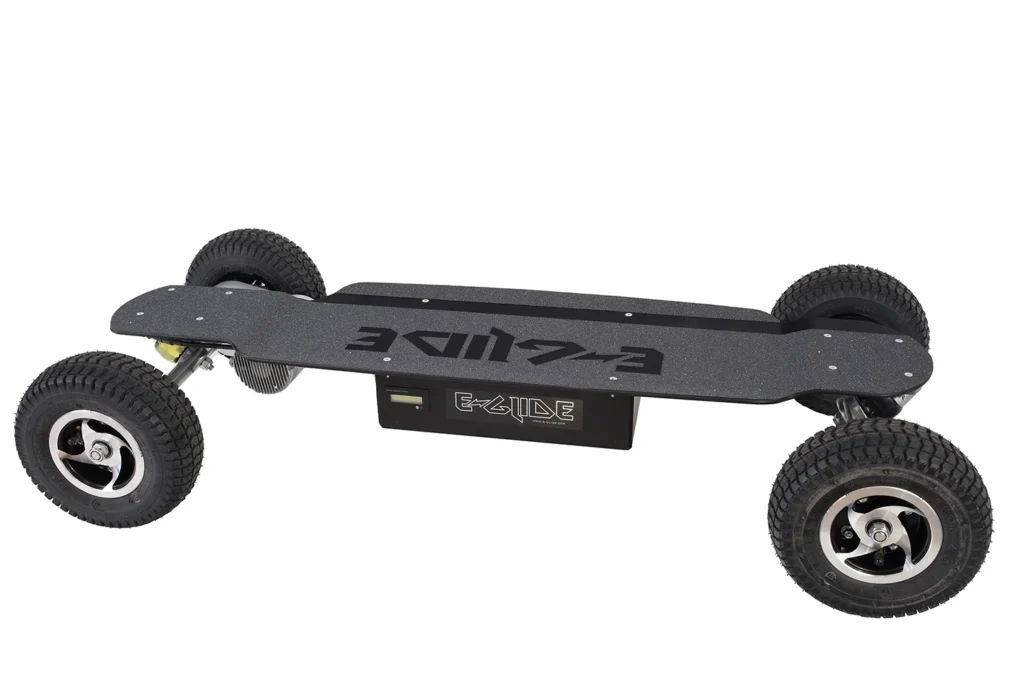Electric Skateboard Product Photography on White