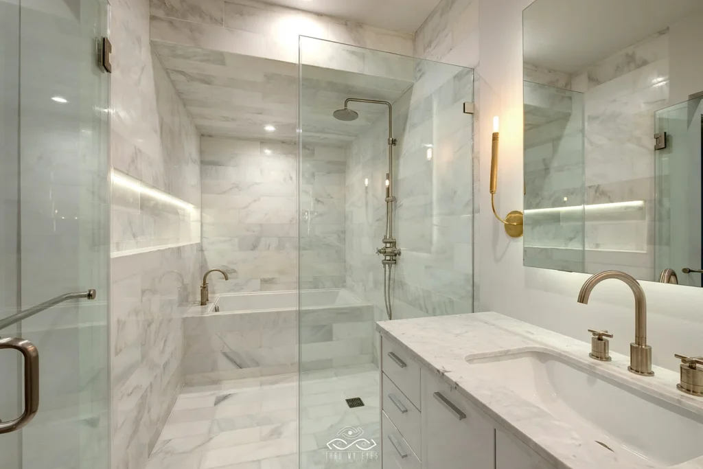 Luxury Bathroom Real Estate Photographer Sarasota Marble Boutique