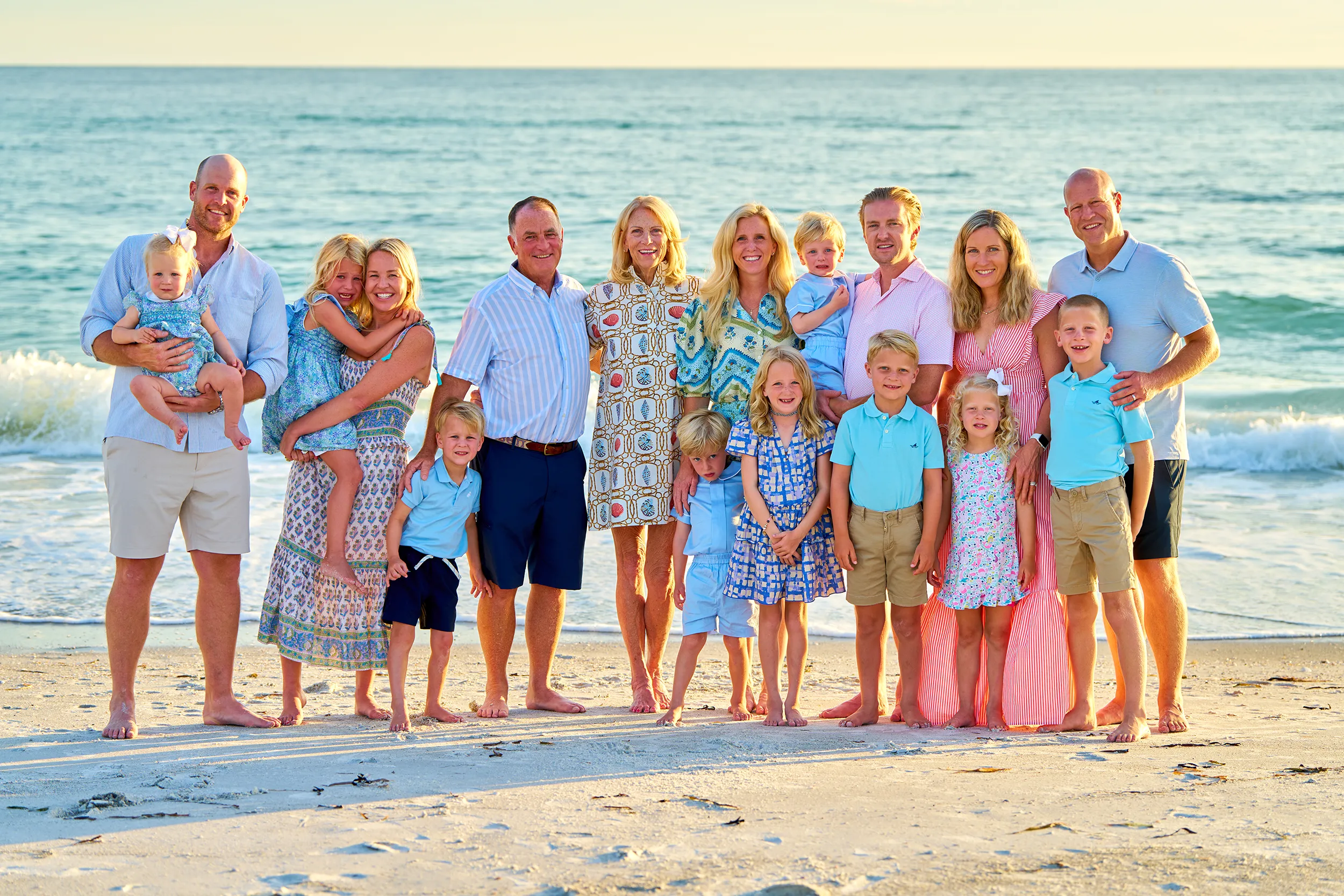 Sarasota Family Portrait Photographer Family Beach Sunset