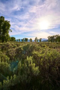 Sunset Landscape Nature Photography Grand Teton National Park
