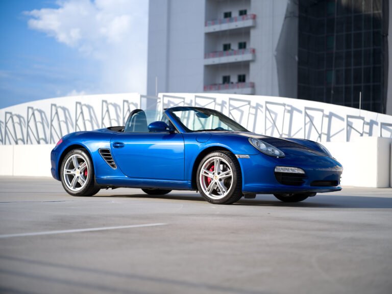 2011 Porsche Boxster S Rare Aqua Blue Metallic Convertible Top Down Automotive Photography Sarasota