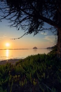 Nature Landscape Photography Morro Bay CA Sunset